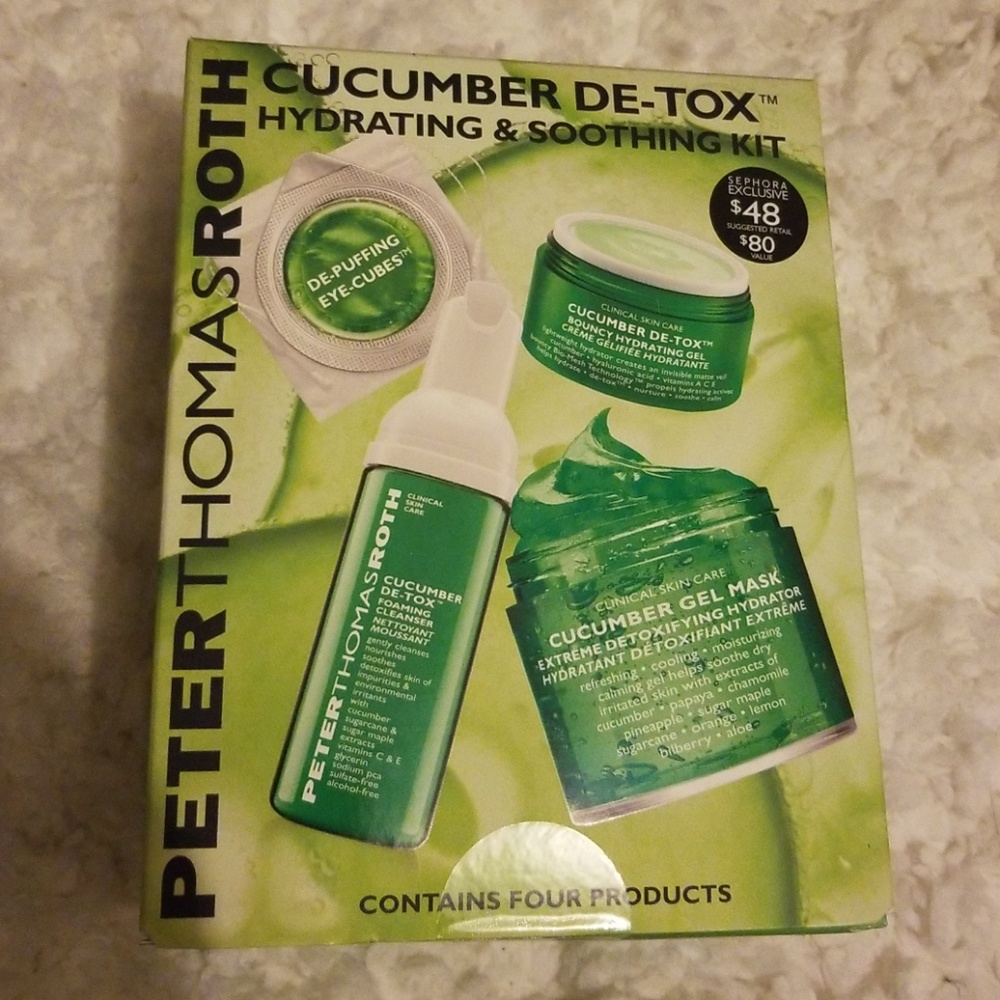 Peter Thomas Roth Cucumber De-Tox skincare kit